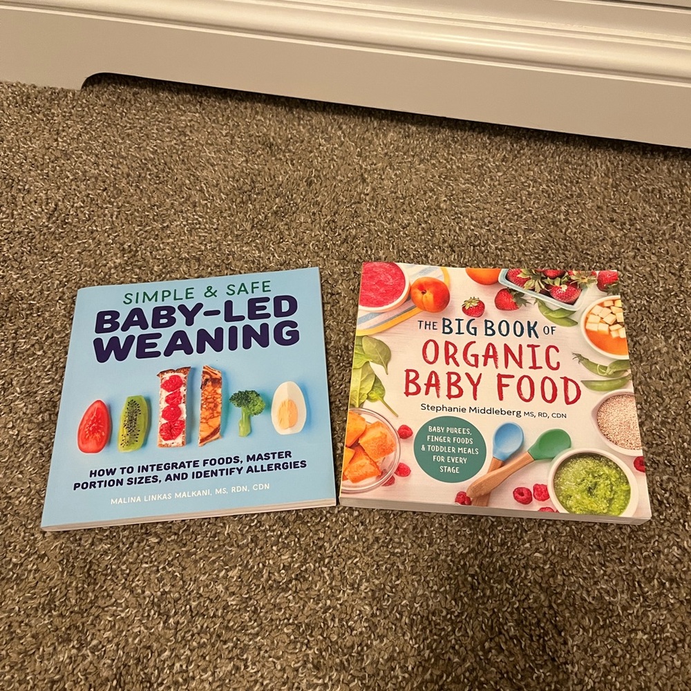 Baby led weaning cook books